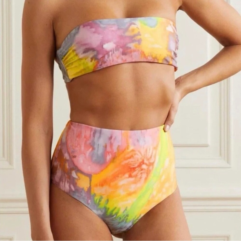 Mara Hoffman Tie-Dye Bikini Set Size M